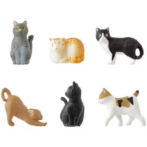 ミドリ デザインフィル DESIGNPHIL ミニマグネット 6個入 ネコ柄C 43427006 4902805434270（3セット）