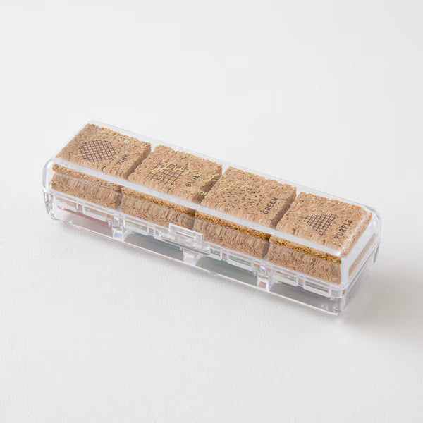 ミドリ デザインフィル DESIGNPHIL スタンプ 浸透印 ゆるログ 幾何学柄 35613006 4902805356138（2セット）