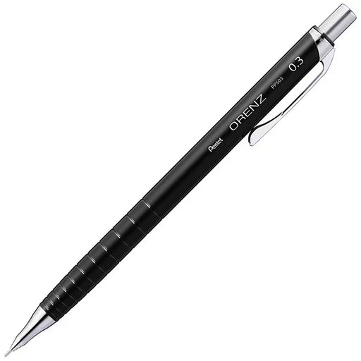 ぺんてる Pentel シャープペンシル ORENZ（オレンズ） 0.3mm ブラック軸 XPP503-RA 4902506431431