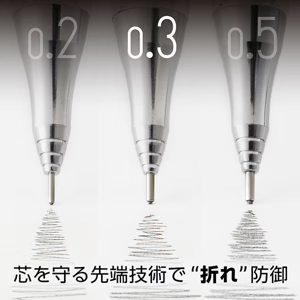 ぺんてる Pentel シャープペンシル ORENZ（オレンズ） 0.3mm ソフトパープル軸 XPP503-RV 4902506431387