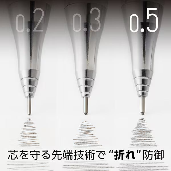 ぺんてる Pentel シャープペンシル ORENZ（オレンズ） 0.5mm ブライトイエロー軸 XPP505-RG 4902506431592