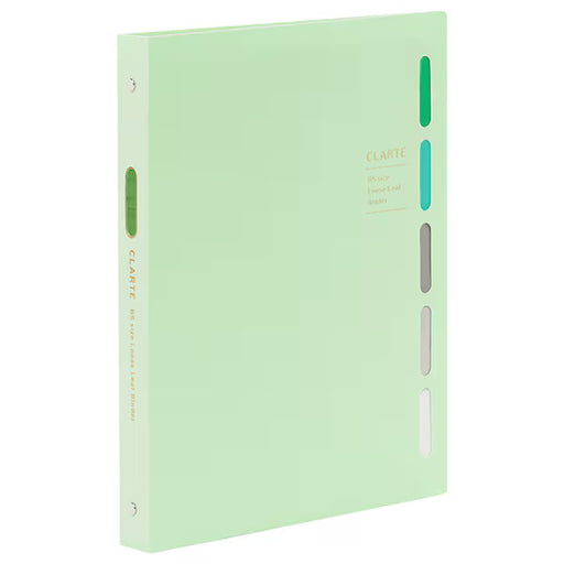 マルマン maruman ルーズリーフバインダー B5 クラルテ ライトグリーン F311-33 4979093311835