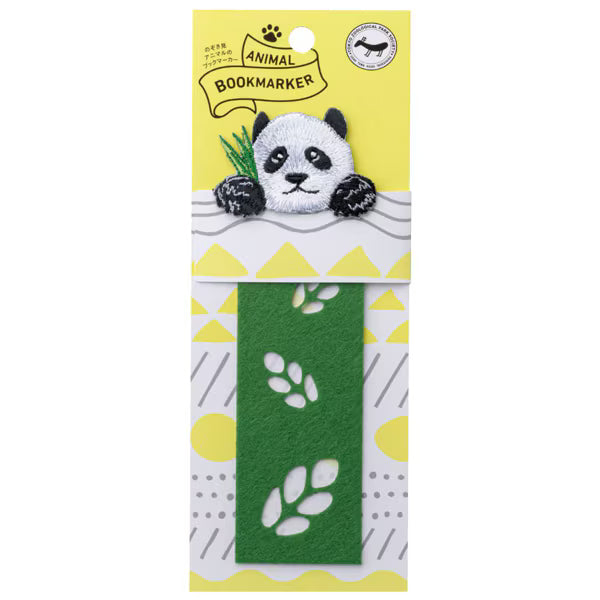 Hisago HISAGO DIERENBOEKMARKER Geborduurde bladwijzer Giant Panda UTN340 (set van 5)