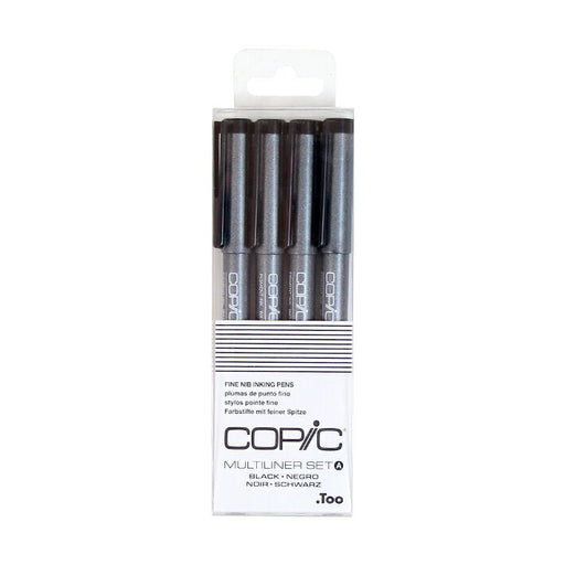 12507003　Too コピックマルチライナー ブラックA Too 4511338052693（10セット）