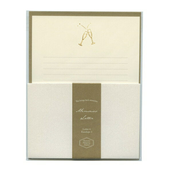 包む メモリーズレターレター乾杯 TL092 4512427066232（5セット）