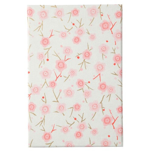 NEW御朱印帳　友禅朱印帳　goen　P-4　梅小枝 尚雅堂 23134　4520263231349