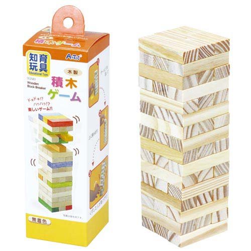 アーテック 木製つみきゲーム（箱入） 4521718025834