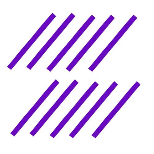 アーテック カラーはちまき　紫　１０本組 4521718028422