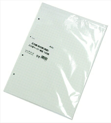 Artec square eye 10mm/square eye 5m 8 cut paper 4 holes 100 sheets 4521718034560