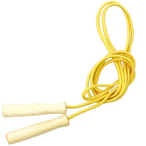 アーテック 彩り木柄なわとび　黄 4521718049182