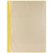 アーテック 薄型クリアブックＡ４　横入れ　１０ポケット　イエロー 4521718056487
