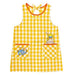 アーテック アニマルギンガムチェックエプロン　イエロー 4521718095363