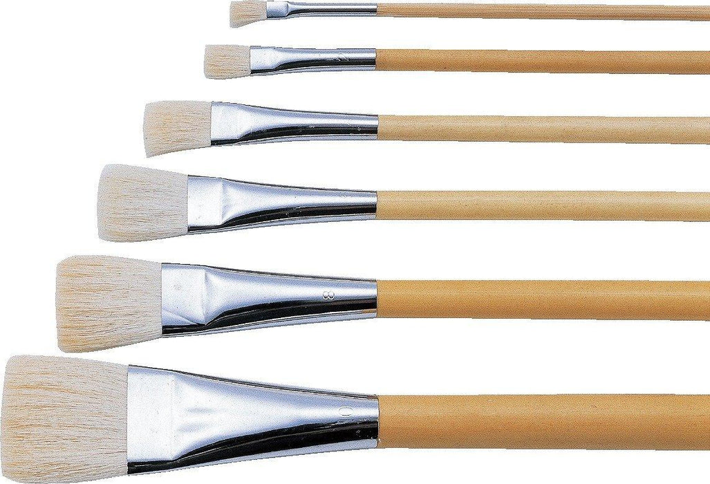 アーテック 平筆（ポスター用・白毛）２号 4521718107028