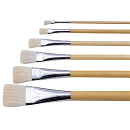 アーテック 平筆（ポスター用・白毛）３号 4521718107035