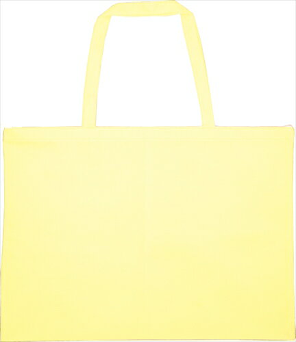 Artec work bag non-woven fabric large zipper included light yellow 4521718113791