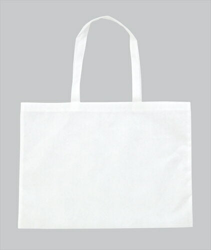 Artec work bag made of non-woven fabric large with gusset 5cm white 4521718113890