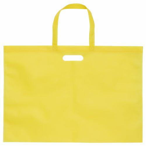 Artec work bag non-woven fabric large handle perforated light yellow 4521718114071