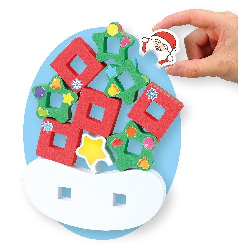 Jogo de enfiar e equilibrar Artec Tree e Papai Noel 4521718119748