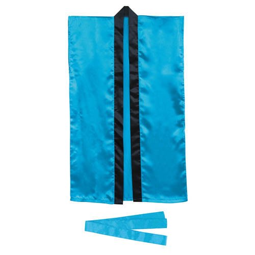 アーテック ソフトサテン　ロングハッピ　青　Ｓ（ハチマキ付） 4521718144368