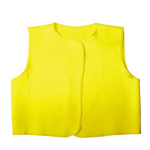 アーテック ソフトサテン　ベスト　黄　Ｃ 4521718144696