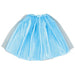 アーテック サテンフリフリスカート　青 4521718146447