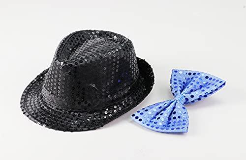 アーテック コスチュームセット（キラキラ蝶ネクタイ青・キラキラハット黒） 4521718147116