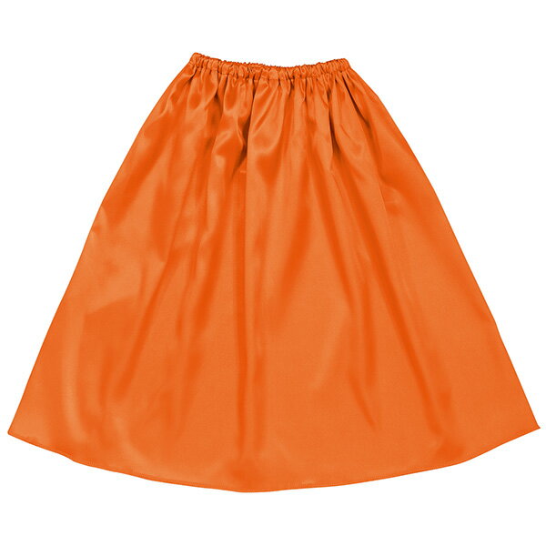 アーテック ソフトサテン　マント・スカート　ストレート　橙 4521718150352