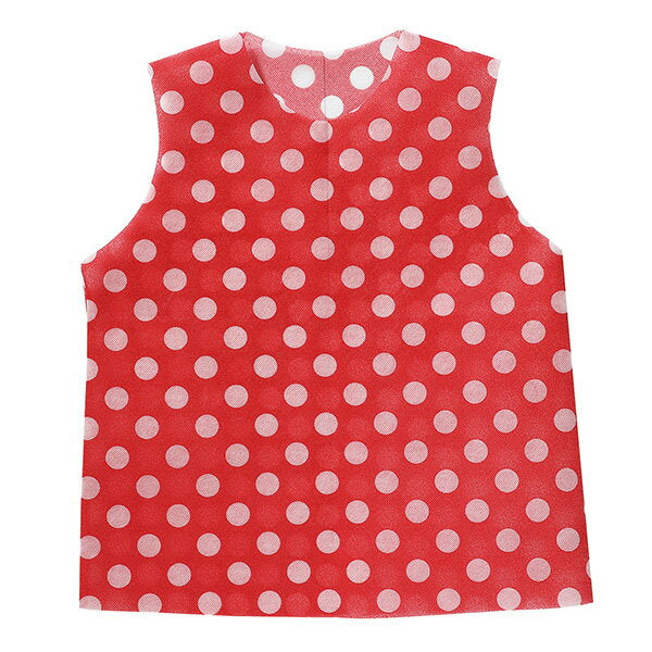 アーテック 衣装ベース　ドットノースリーブ　赤　Ｊ 4521718150956