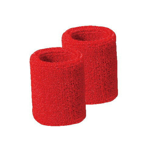 アーテック ふんわりタオル地リストバンド　赤 4521718181554