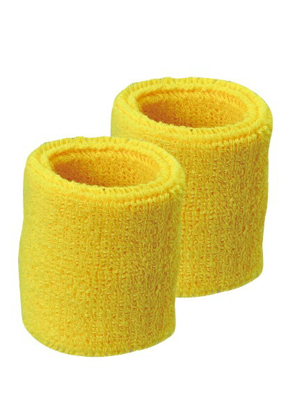 アーテック ふんわりタオル地リストバンド　黄 4521718181578