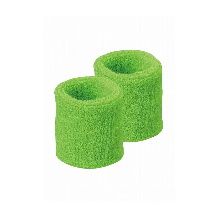 アーテック ふんわりタオル地リストバンド　蛍光グリーン 4521718181608