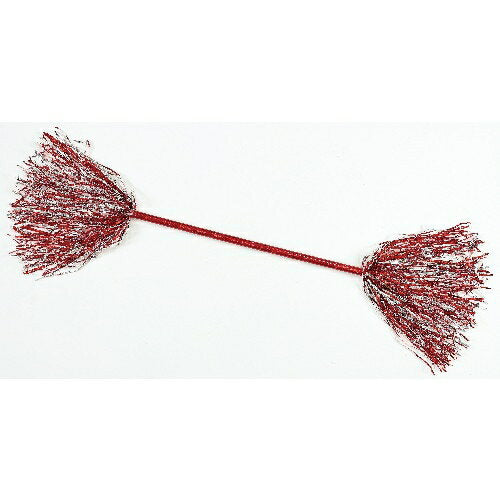 アーテック キラキラポンポンバトン　レッドシルバー 4521718183299