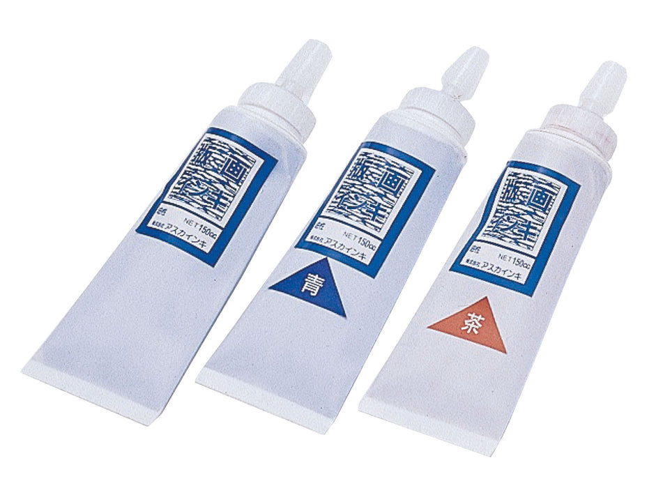 アーテック アスカ版画インキ　油性　１５０ｃｃ　青 4521718209463