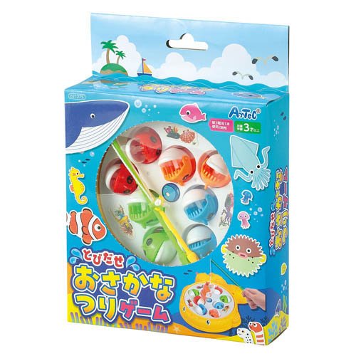 アーテック とびだせ　おさかなつりゲーム 4521718212753