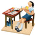 アーテック 机と椅子ジオラマセット大　ＡＴねんどＬ付 4521718238579