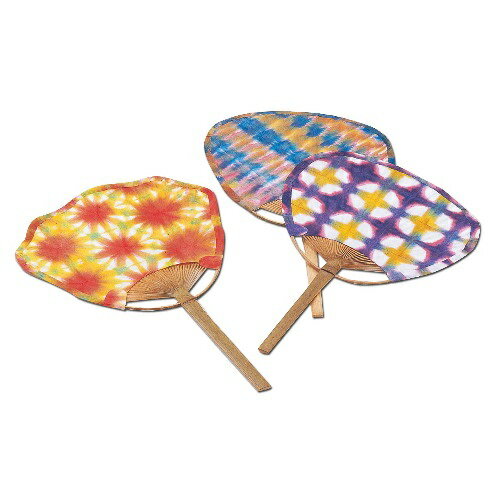 アーテック うちわセット（えのぐ３色セット付） 4521718380889