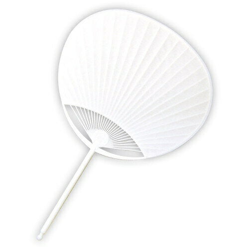 アーテック うちわ　丸柄　（プラ製） 4521718380988