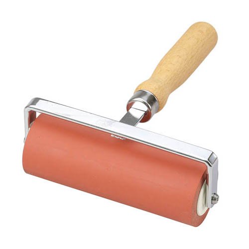 アーテック 転圧ゴムローラー　赤　φ４５×１３０ｍｍ（５インチ） 4521718401133