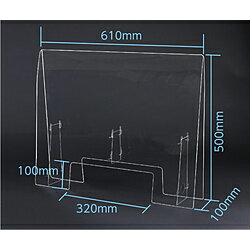 アーテック 飛沫防止パーテーション　大１．０　窓あきタイプ 4521718512389