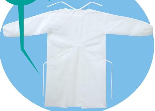 Gaun bukan tenunan Artec putih (set 10) 4521718523101