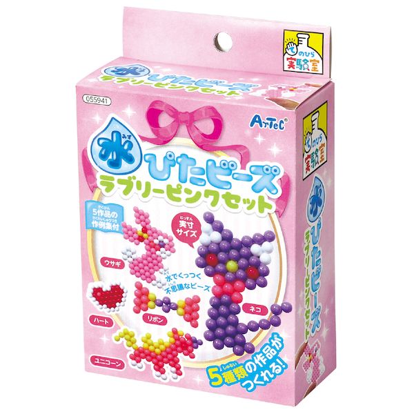 Artec Water Pita Beads Lovely Pink Set 4521718559414