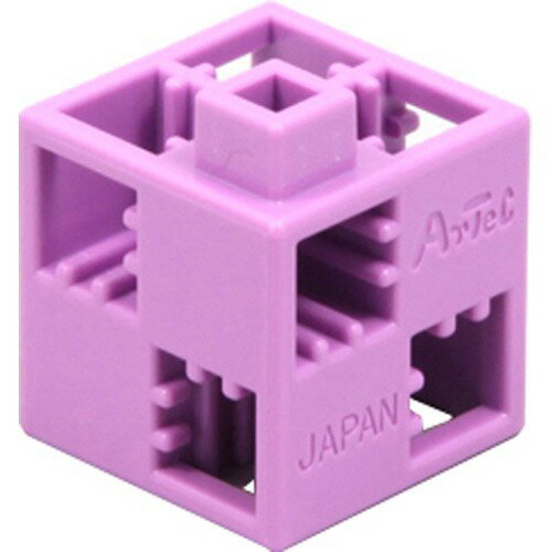 アーテック Ａｒｔｅｃブロック　基本四角　２４Ｐ　薄紫 4521718777498