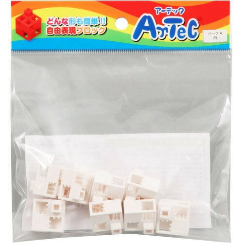 Artec Block Demi-A 8P Blanc 4521718777733