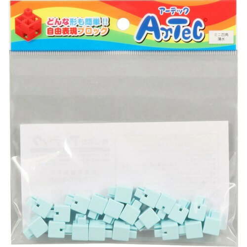 Artec Block Mini Square 20P Thin Water 4521718778242