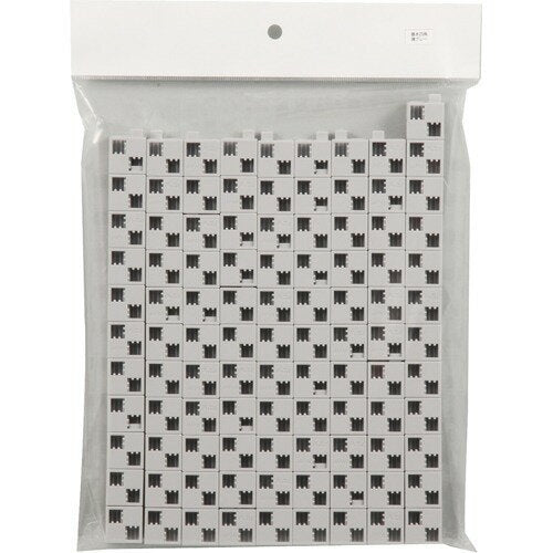 Artec Block Basic Square 100P Light Grey 4521718778563
