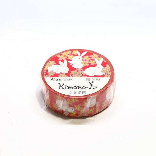 Kamiiso KIMONO กระต่ายซากุระ 15MM GR-2017 4529671095550