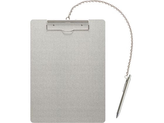 エヌケー ペン付アルミ用箋バサミ AS-A4E-P 4542883006510