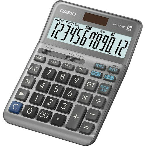DF-200RC-N　CASIO  軽減税率計算対応電卓 DF-200RC カシオ計算機 4549526608438（10セット）