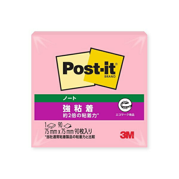 Scotch 3M Post-it strong adhesive notebook 654SS-PPK 4550309242060