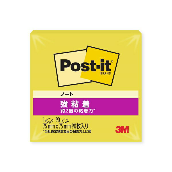 Scotch 3M Post-it sterk klevend notitieboekje 654SS-CNY 4550309242107